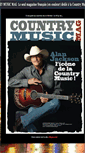 Mobile Screenshot of countrymusicfrance.com